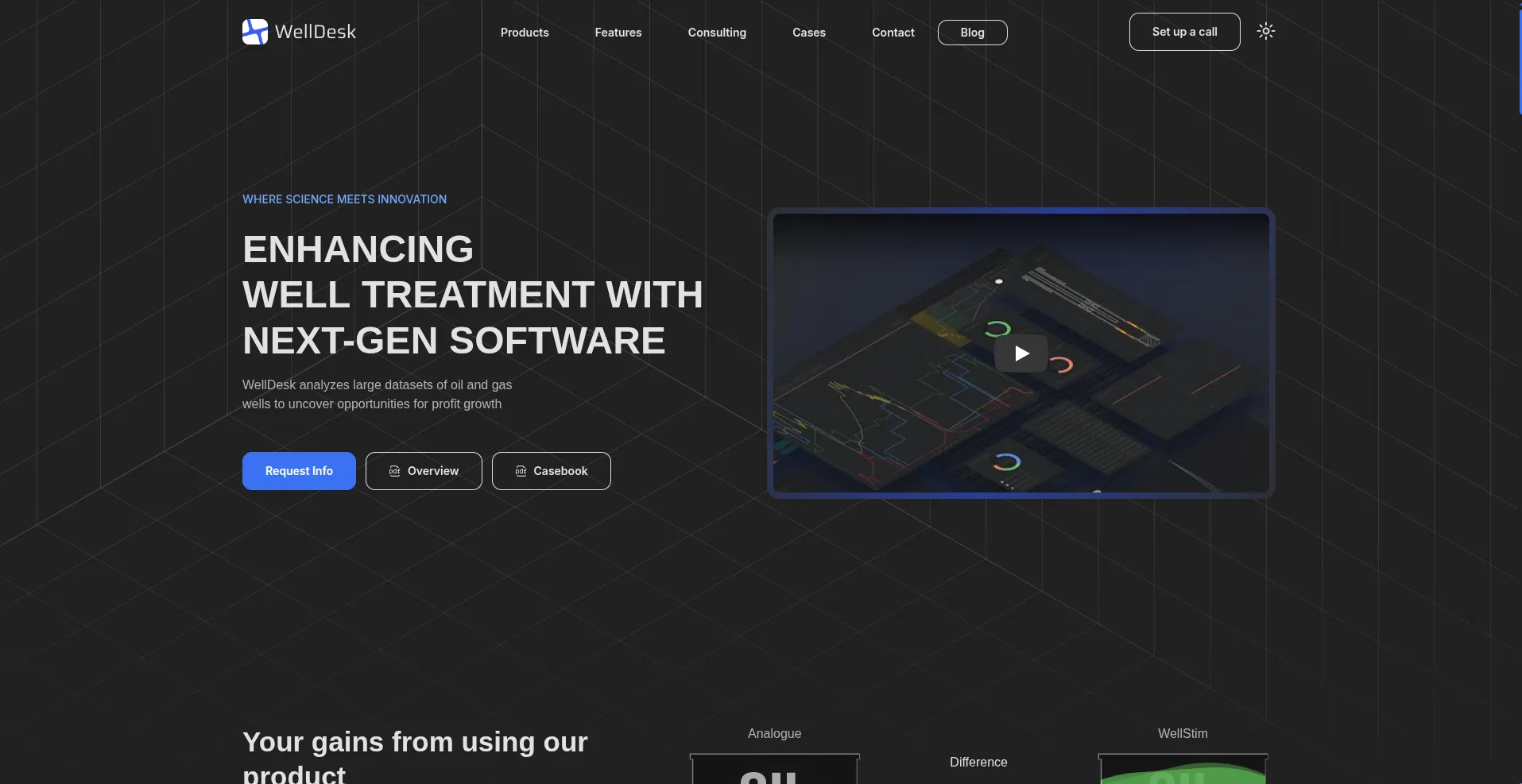 Скриншот проекта Welldesk